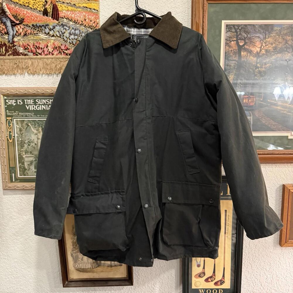 Vintage 90s RARE Shire Classics Jacket Mens XL Logo England Zip Horse Riding